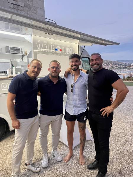 Privatisation du camion à burger pour un mariage à Marseille